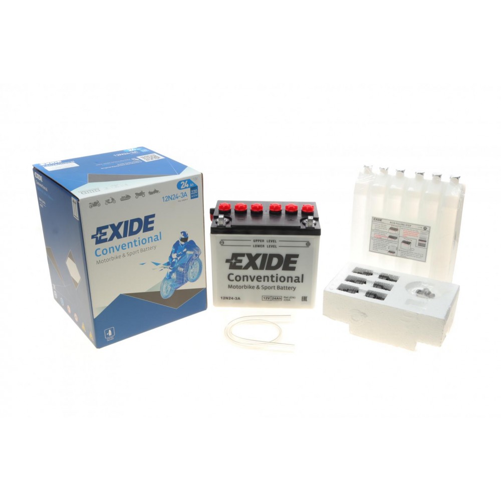12N24-3A EXIDE Стартерна акумуляторна батарея