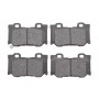 KBP-6582 KAVO PARTS Комплект гальмівних колодок дисковий гальм