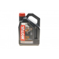 Олива моторне 100% синтетичне эстеровое MOTUL 710 2T, 4л (837341) (104035)