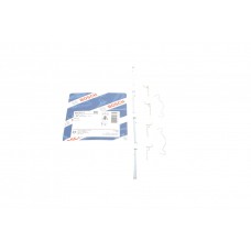1 987 474 313 BOSCH Комплектуючі колодки дискового гальма