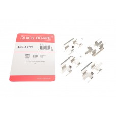 109-1711 QUICK BRAKE Комплектуючі колодки дискового гальма