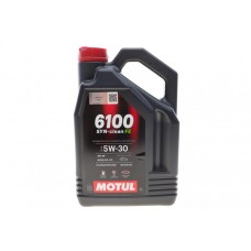 Олива моторне синтетичне MOTUL 6100 Syn-clean FE SAE 5W30 4л (841750)