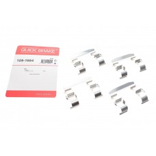 109-1664 QUICK BRAKE Комплектуючі колодки дискового гальма