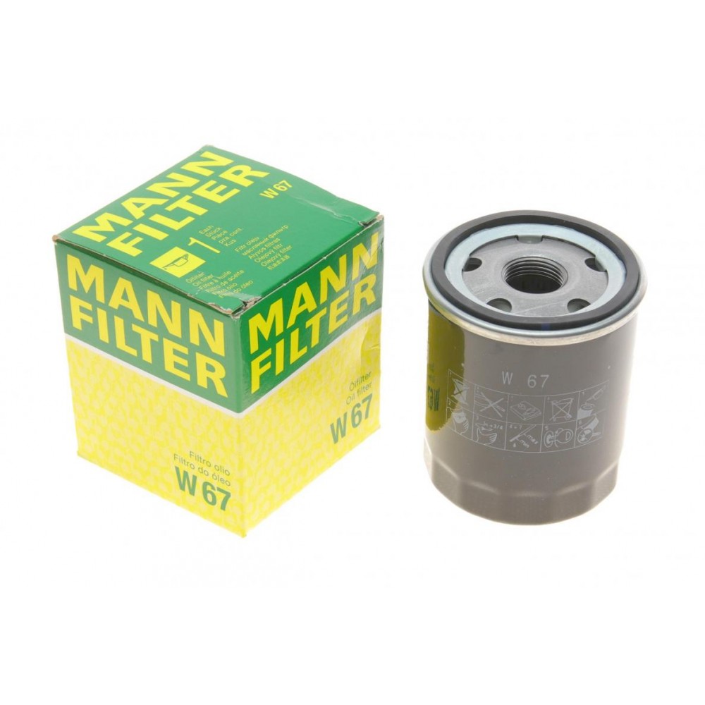 W 67 MANN-FILTER Масляний фільтр