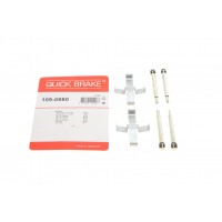 109-0980 QUICK BRAKE Комплектуючі колодки дискового гальма