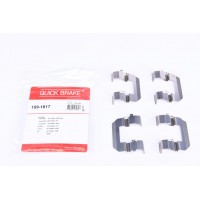 109-1617 QUICK BRAKE Комплектуючі колодки дискового гальма