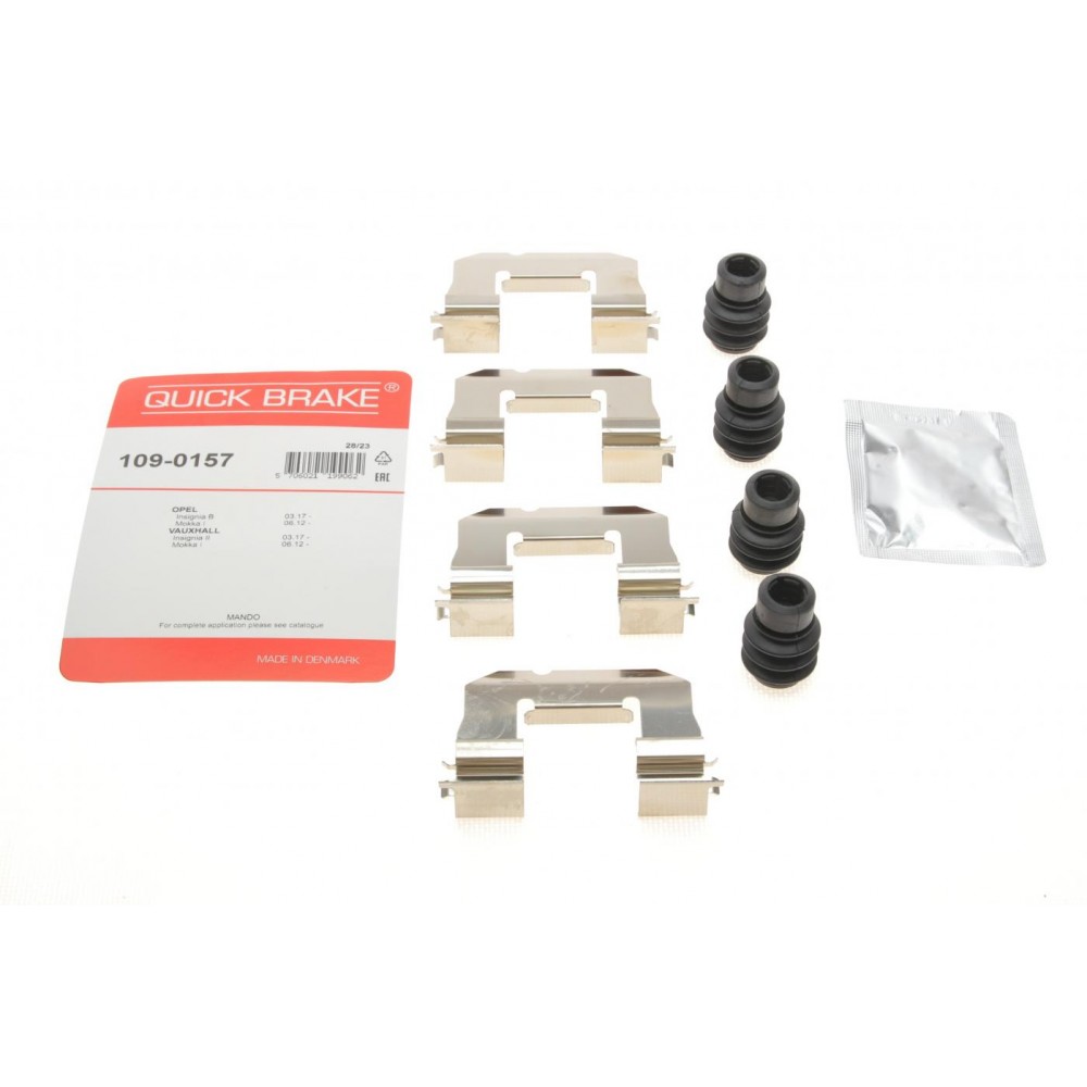 109-0157 QUICK BRAKE Комплектуючі колодки дискового гальма