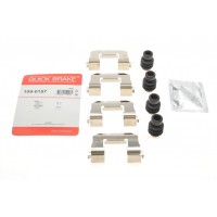 109-0157 QUICK BRAKE Комплектуючі колодки дискового гальма