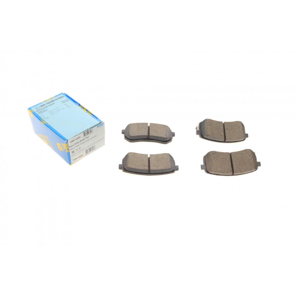 KBP-4005 KAVO PARTS Комплект гальмівних колодок дисковий гальм