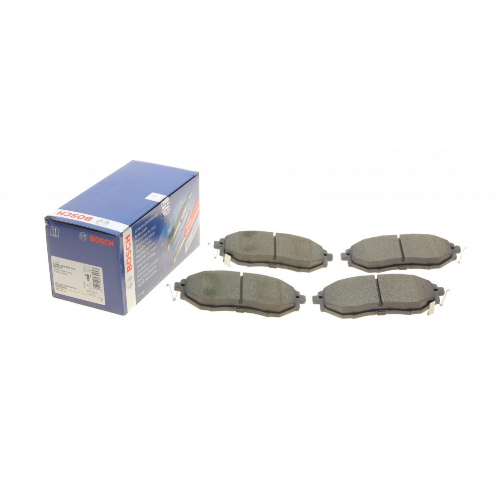 0 986 494 679 BOSCH Комплект гальмівних колодок дисковий гальм