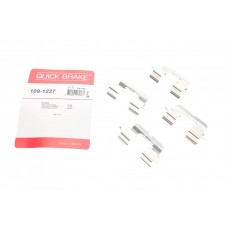 109-1227 QUICK BRAKE Комплектуючі колодки дискового гальма