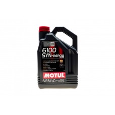 Олива моторне синтетичне MOTUL 6100 SYN-NERGY Technosynthese 5W-40, 4л (368350) (107978)