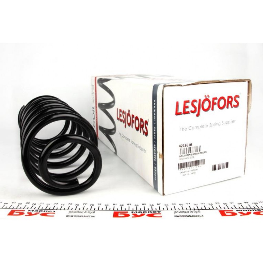 4215616 LESJÖFORS Пружина ходової частини