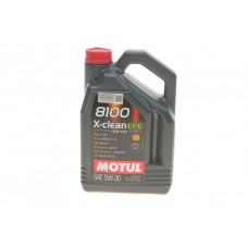 Олива моторне 100% синтетичне MOTUL 8100 X-Clean EFE 5W-30, 4л (814007) (109171)