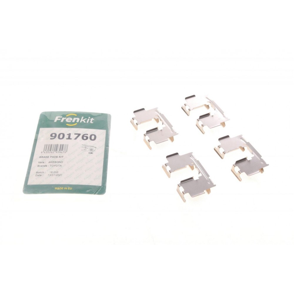901760 FRENKIT Комплектуючі колодки дискового гальма