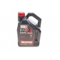 Олива моторне синтетичне MOTUL 6100 SAVE-CLEAN Technosynthese 5W-30, 5л (841651) (107968)