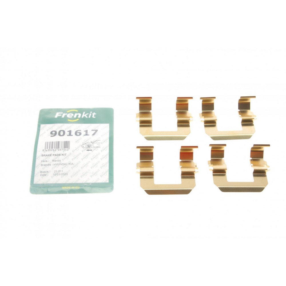 901617 FRENKIT Комплектуючі колодки дискового гальма