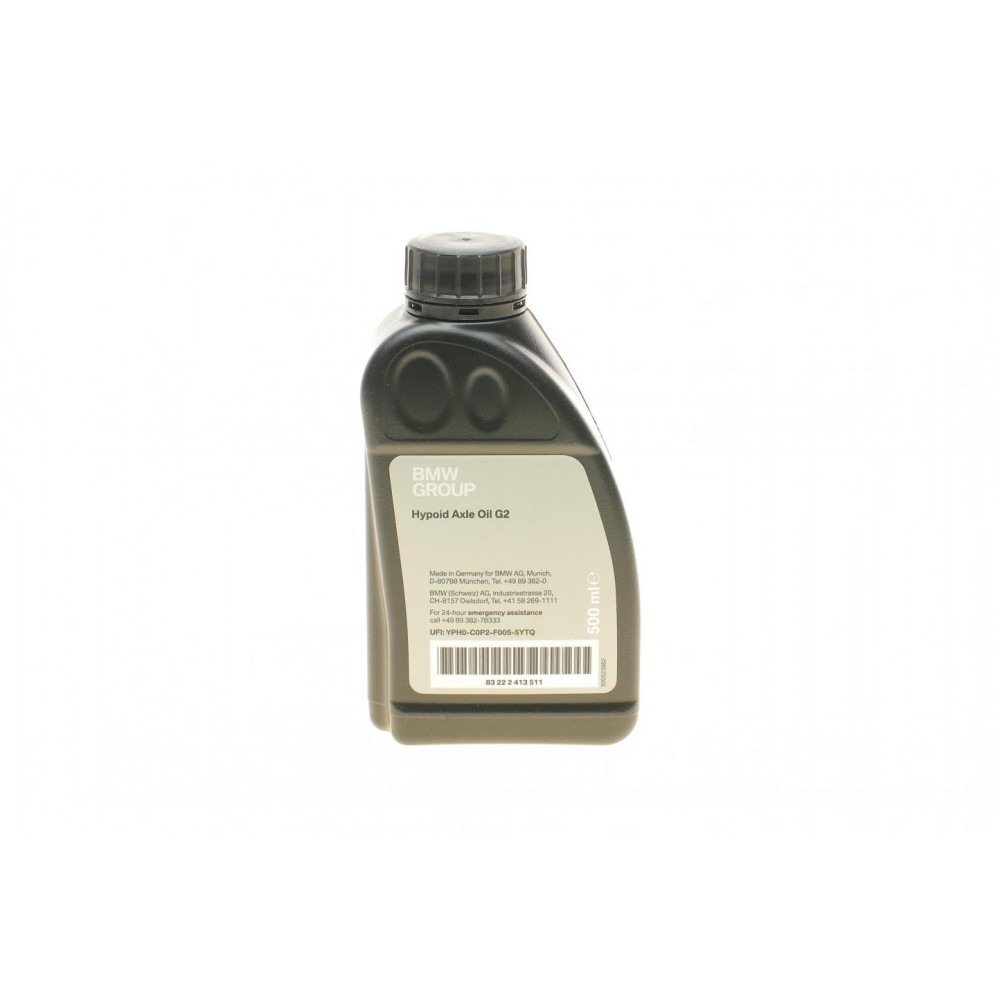 Олива трансмісійне BMW HYPOID AXLE OIL G2, 0,5л (83222413511) купити в Україні