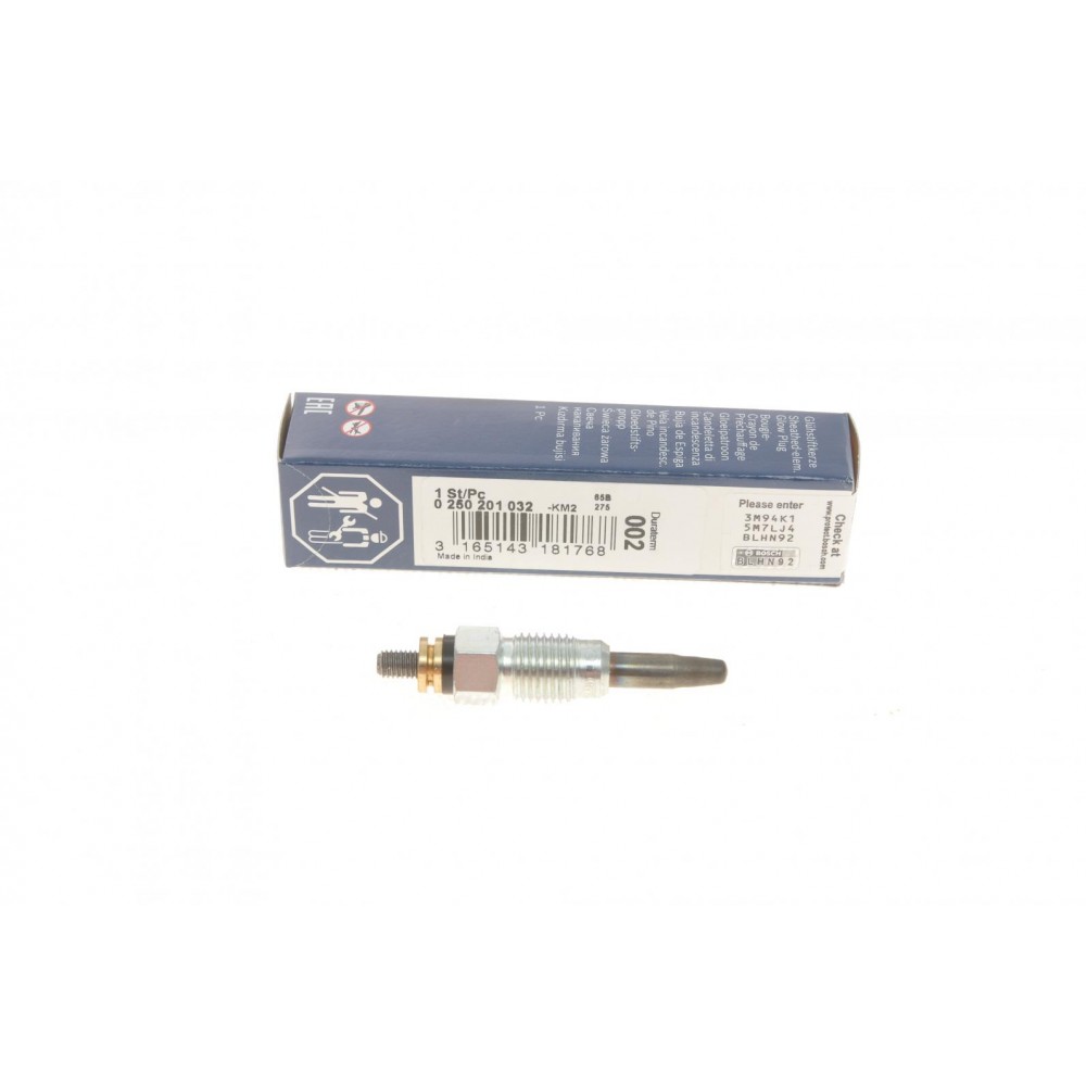 0 250 201 032 BOSCH Свічка розжарювання