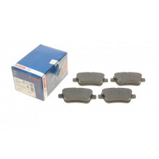 0 986 495 348 BOSCH Комплект гальмівних колодок дисковий гальм