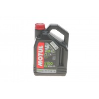 Олива моторне напівсинтетичне эстеровое MOTUL 5100 4T Technosynthese 10W-30, 4л (836641) (104063)