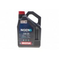 Олива моторне синтетичне MOTUL NGEN 6 SAE 5W30 5л (839851)