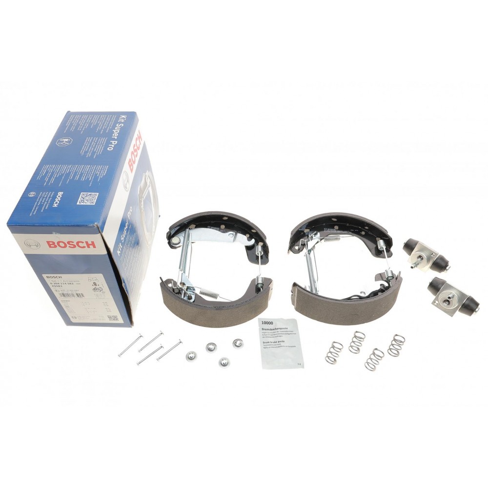 0 204 114 582 BOSCH Комплект гальмівних колодок