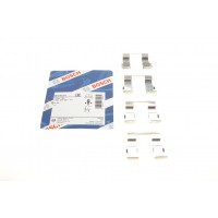 1 987 474 421 BOSCH Комплектуючі колодки дискового гальма