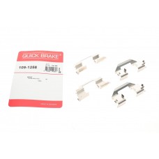 109-1258 QUICK BRAKE Комплектуючі колодки дискового гальма