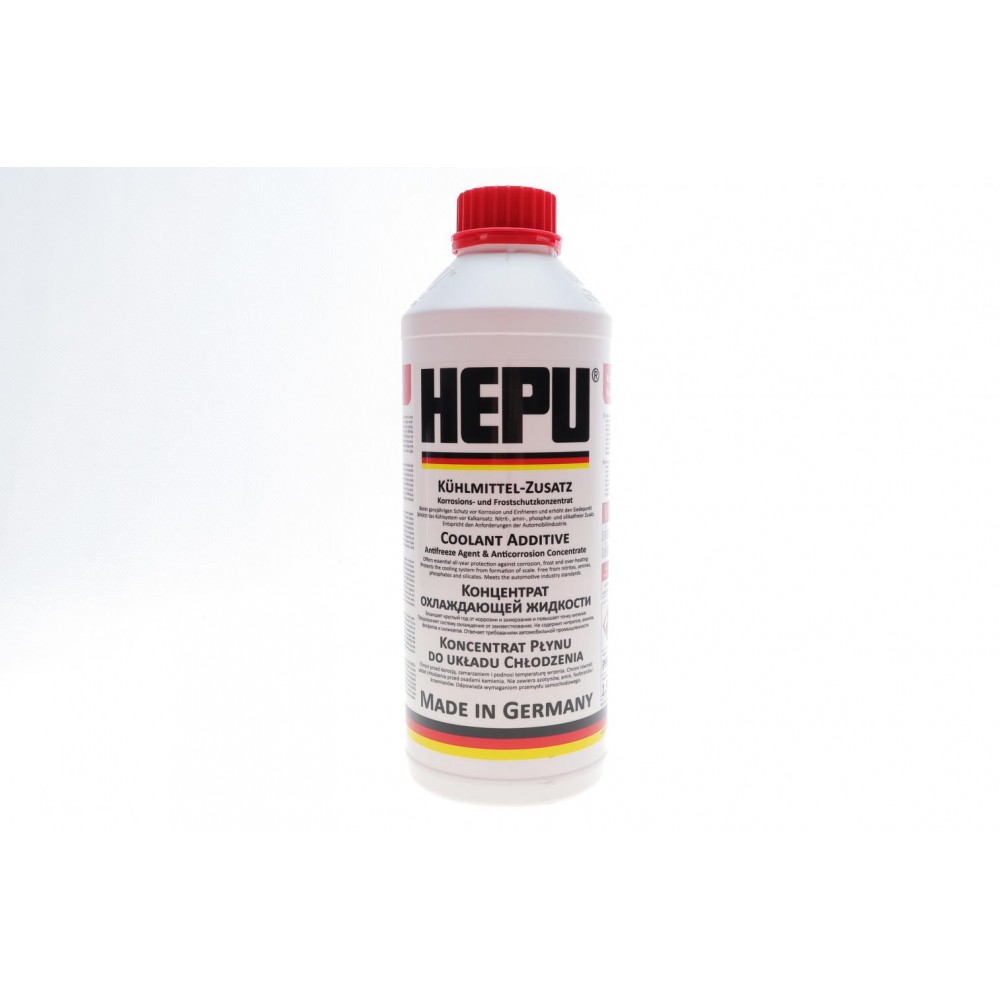 Антифриз-концентрат HEPU G12 красный, 1.5л купити в Україні цена
