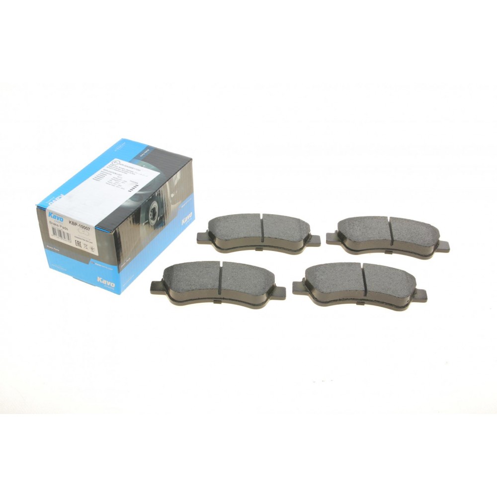 KBP-10007 KAVO PARTS Комплект гальмівних колодок дисковий гальм