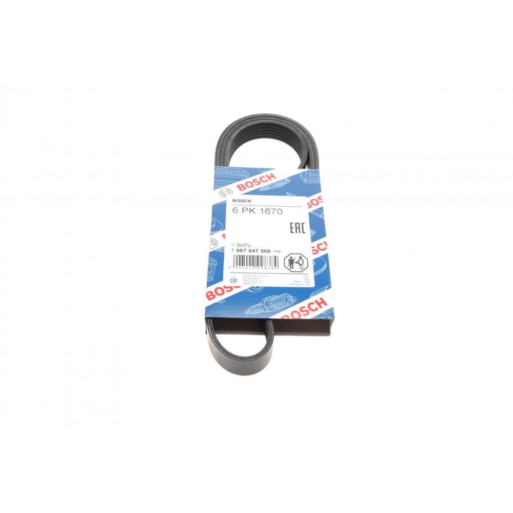1 987 947 568 BOSCH Поліклиновий ремінь