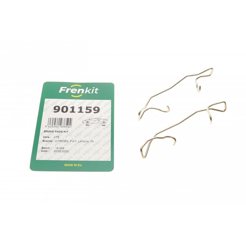 901159 FRENKIT Комплектуючі колодки дискового гальма