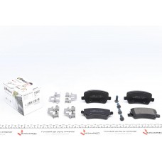 24496 00 702 00 BRECK Комплект гальмівних колодок дисковий гальм