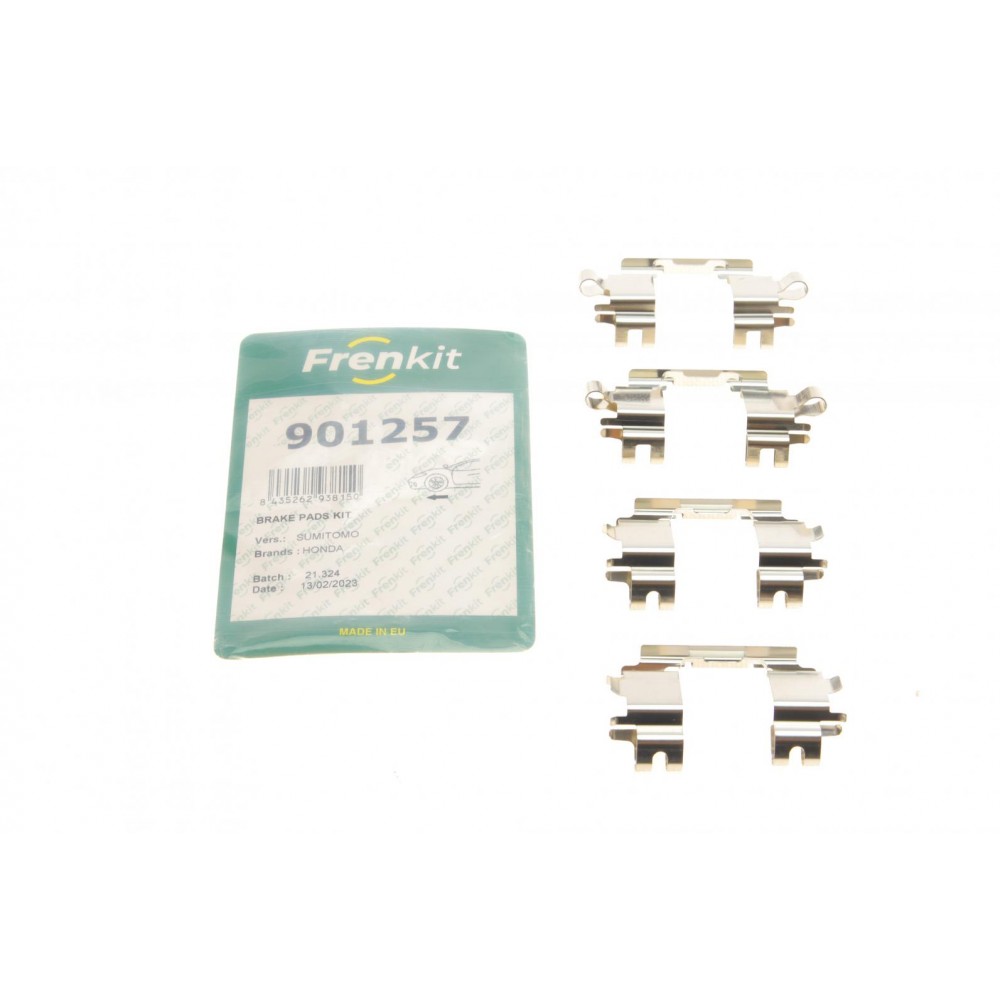 901257 FRENKIT Комплектуючі колодки дискового гальма