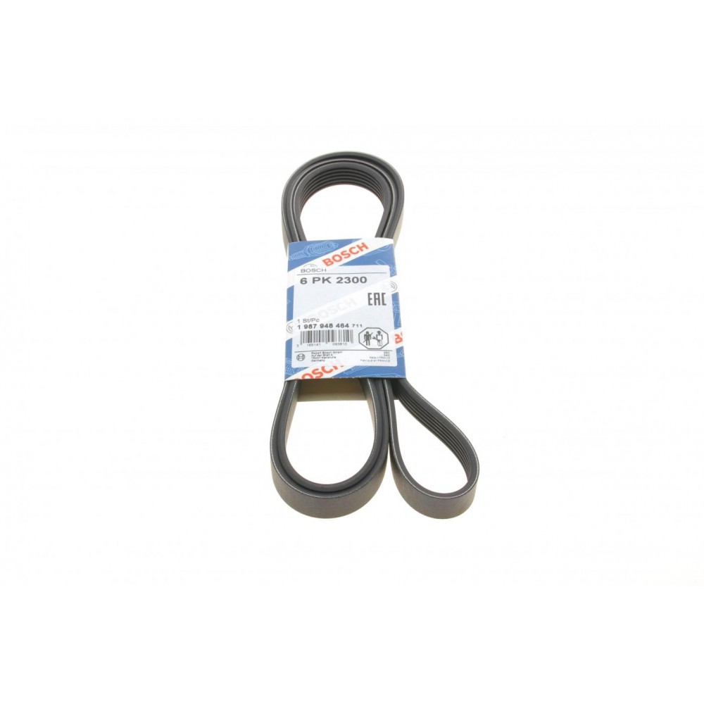 Ремінь приводний поликлиновой 6PK2300 BOSCH 1987948464