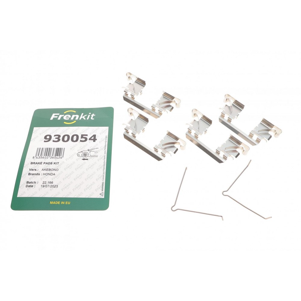 930054 FRENKIT Комплектуючі колодки дискового гальма
