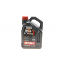 Олива моторне 100% синтетичне MOTUL 8100 Eco-lite 0W-20, 5л (841151) (108536)