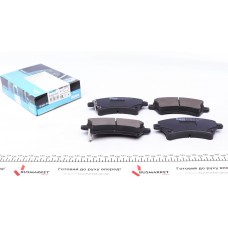 KBP-9012 KAVO PARTS Комплект гальмівних колодок дисковий гальм