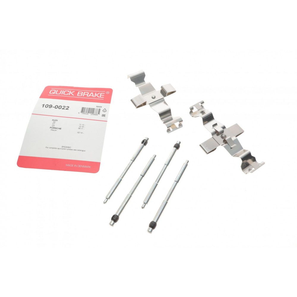 109-0022 QUICK BRAKE Комплектуючі колодки дискового гальма