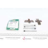 901848 FRENKIT Комплектуючі колодки дискового гальма