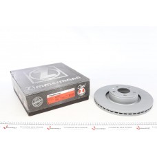 Диск гальмівний (передній) Audi A6 04-11 (314х25) (з покриттям) (вент.)