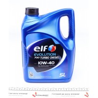 Олива моторне напівсинтетичне ELF Evolution 700 Turbo Diesel 10W-40 5л (214121)(216672)