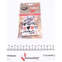 Ароматизатор для салона авто К2 Roko Kiss клубника 25 г (V820K)