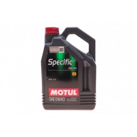 Олива моторне 100% синтетичне  MOTUL SPECIFIC LPG-CNG 5W-40, 5л (854051) (101719)