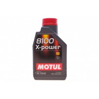 Олива моторне 100% синтетичне MOTUL 8100 X-power 10W-60, 1л (854811) (106142) купити в Україні цена