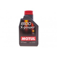 Олива моторне 100% синтетичне MOTUL 8100 X-power 10W-60, 1л (854811) (106142) купити в Україні цена