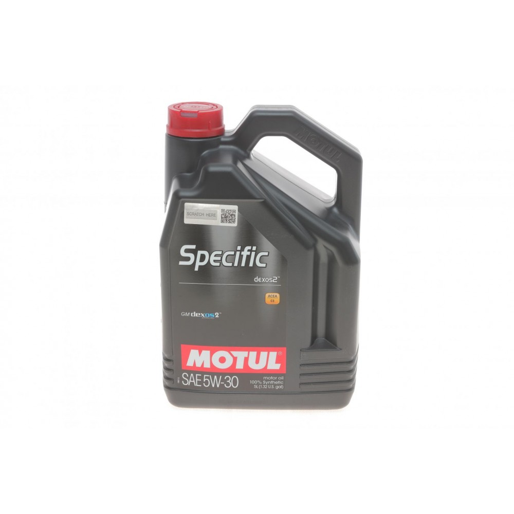 Олива моторне 100% синтетичне MOTUL Specific Dexos2 5W-30, 5л (860051) (102643)