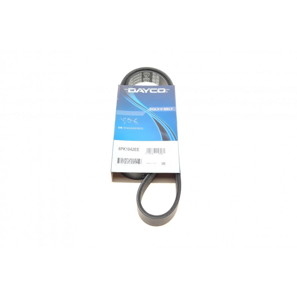 РЕМІНЬ ПОЛІКЛИНОВИЙ эластичный DAYCO 6PK1042EE