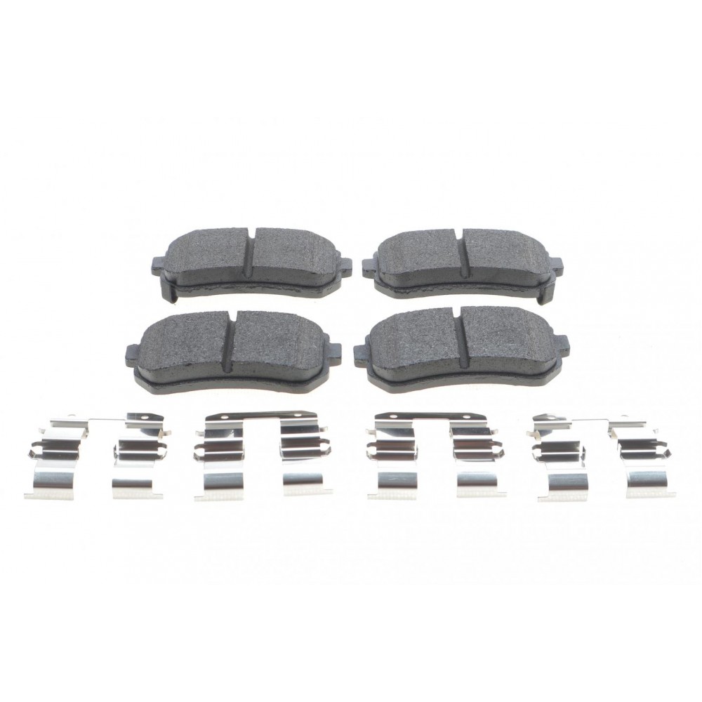0 986 494 887 BOSCH Комплект гальмівних колодок дисковий гальм